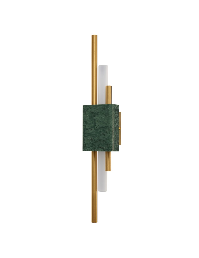 Designer wall lamps - Step into Design ELLIE LED marble green gold wall lamp 50cm ST-7007W-GREEN - product kolory-swiatla.pl 2