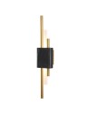 Step into Design ELLIE LED marble wall lamp black and gold 50cm ST-7007W-BLACK