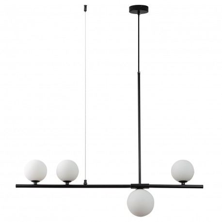 Step into Design Lampa wisząca MODERNO czarna 80cm DN1506 black