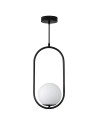 Step into Design Lampa wisząca COSTA SOLO czarna 40cm DP0001A-400 black