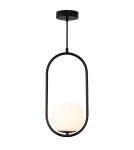 Pendant lamps spheres - Step into Design COSTA SOLO pendant lamp black 40cm DP0001A-400 black - product 2