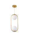 Step into Design COSTA DUO gold 50cm pendant lamp DP0002-2 gold
