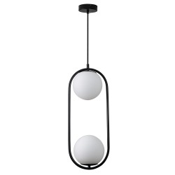 Step into Design Lampa wisząca COSTA DUO czarna 50cm DP0002-2 black