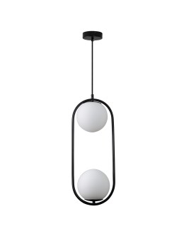 Step into Design Lampa wisząca COSTA DUO czarna 50cm DP0002-2 black