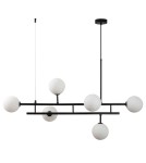 Pendant lamps spheres - Step into Design MODERNO DUO pendant lamp black 100cm DN1507 black - product 1