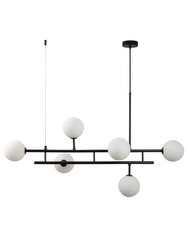 Step into Design MODERNO DUO pendant lamp black 100cm DN1507 black
