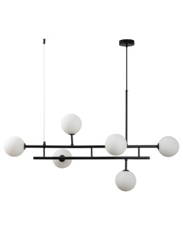 Step into Design Lampa wisząca MODERNO DUO czarna 100cm DN1507 black