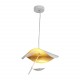 Step into Design Lampa wisząca ENIGMA LED biało złota 40cm ST-8821P-40 WHITE