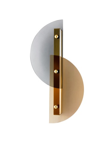 Step into Design Lampa ścienna ARCO LED złota 50cm ST-10335W