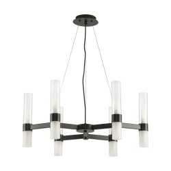 Step into Design Lampa wisząca CANDELA-6 czarna 70cm DN1505-6 black