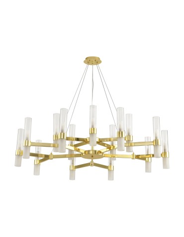 Step into Design CANDELA-15 gold 120cm pendant lamp DN1505-15 gold