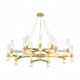 Step into Design Lampa wisząca CANDELA-15 złota 120cm DN1505-15 gold