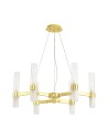Step into Design CANDELA-6 gold 70cm pendant lamp DN1505-6 gold