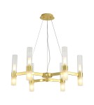 Modern chandeliers - Step into Design CANDELA-6 gold 70cm pendant lamp DN1505-6 gold - product 2
