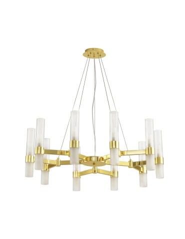 Step into Design CANDELA-10 gold 85cm pendant lamp DN1505-10 gold
