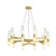 Step into Design Lampa wisząca CANDELA-10 złota 85cm DN1505-10 gold