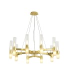 Modern chandeliers - Step into Design CANDELA-10 gold 85cm pendant lamp DN1505-10 gold - product 2