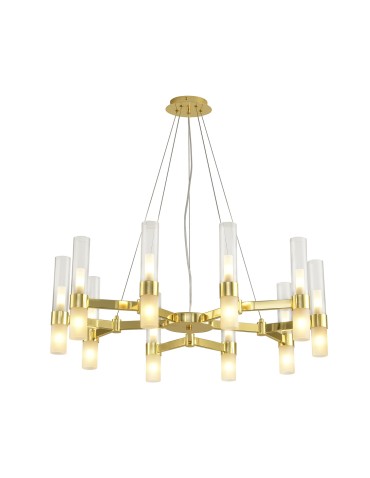 Step into Design Lampa wisząca CANDELA-10 złota 85cm DN1505-10 gold - produkt 2