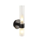 Modern wall lamps - Step into Design CANDELA wall lamp black 31cm DN1505-1 black - product 3