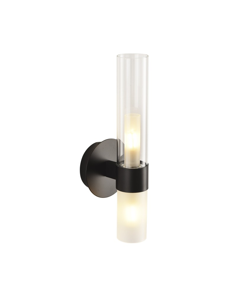 Modern wall lamps - Step into Design CANDELA wall lamp black 31cm DN1505-1 black - product kolory-swiatla.pl 3