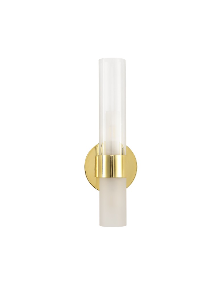 Modern wall lamps - Step into Design CANDELA gold 31cm wall lamp DN1505-1 gold - product kolory-swiatla.pl 1