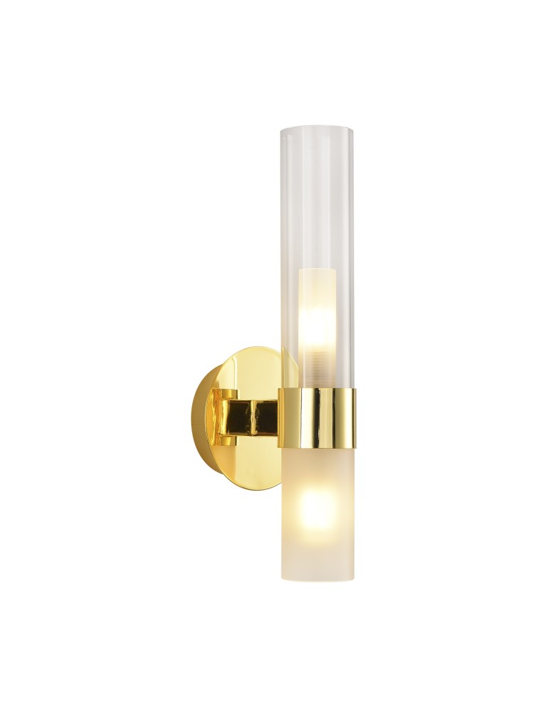 Modern wall lamps - Step into Design CANDELA gold 31cm wall lamp DN1505-1 gold - product kolory-swiatla.pl 4