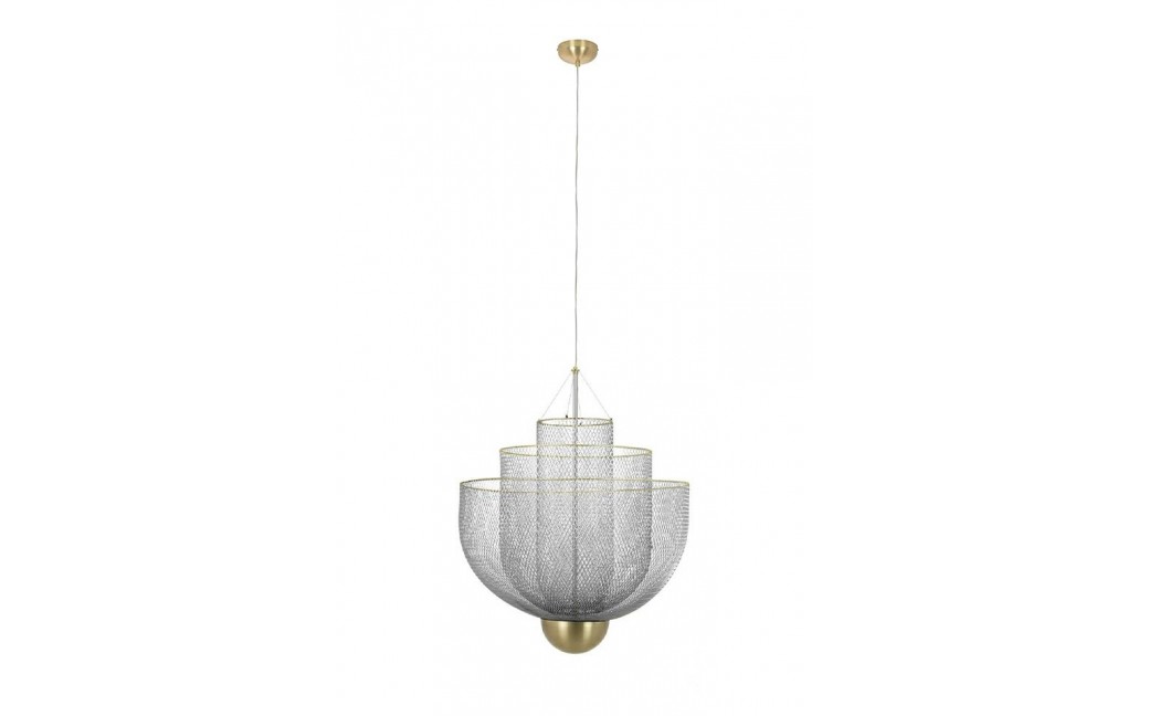 King Home Lampa wisząca ILLUSION BICOLOUR 90 srebrna / złota (MD8167-XL.BI)