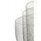 King Home Lampa wisząca ILLUSION BICOLOUR 90 srebrna / złota (MD8167-XL.BI)