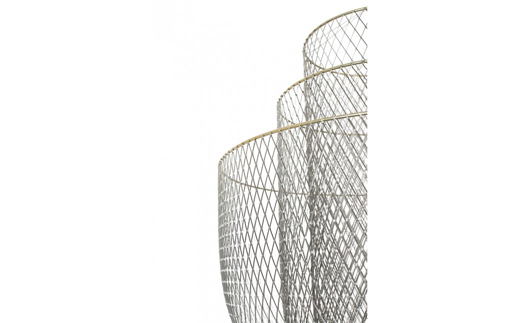 King Home Lampa wisząca ILLUSION BICOLOUR 90 srebrna / złota (MD8167-XL.BI)