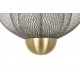 King Home Lampa wisząca ILLUSION BICOLOUR 90 srebrna / złota (MD8167-XL.BI)