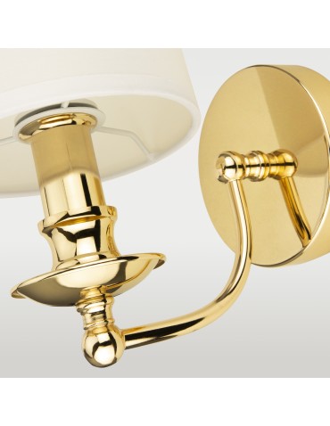 Cosmolight Kinkiet ABU DHABI W01940AU-WH Złoty - produkt 2