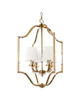 Cosmolight Lampa wisząca NEW YORK P04667AU-WH Złoty