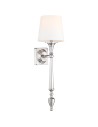 Cosmolight Wall lamp AUSTIN W01258NI-WH Nickel