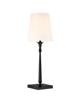 Cosmolight Lampa stołowa AUSTIN T01241BK-WH Czarny