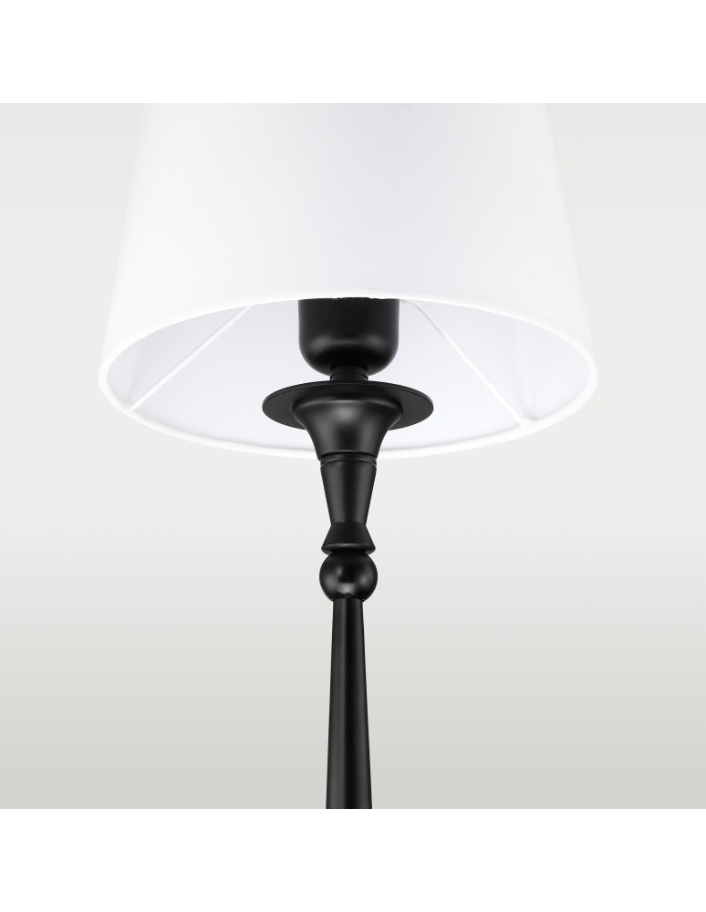 Nightlights - Cosmolight AUSTIN Table Lamp T01241BK-WH Black. - product kolory-swiatla.pl 3