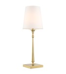 Nightlights - Cosmolight AUSTIN Table Lamp T01234BR-WH Brass. - product 1
