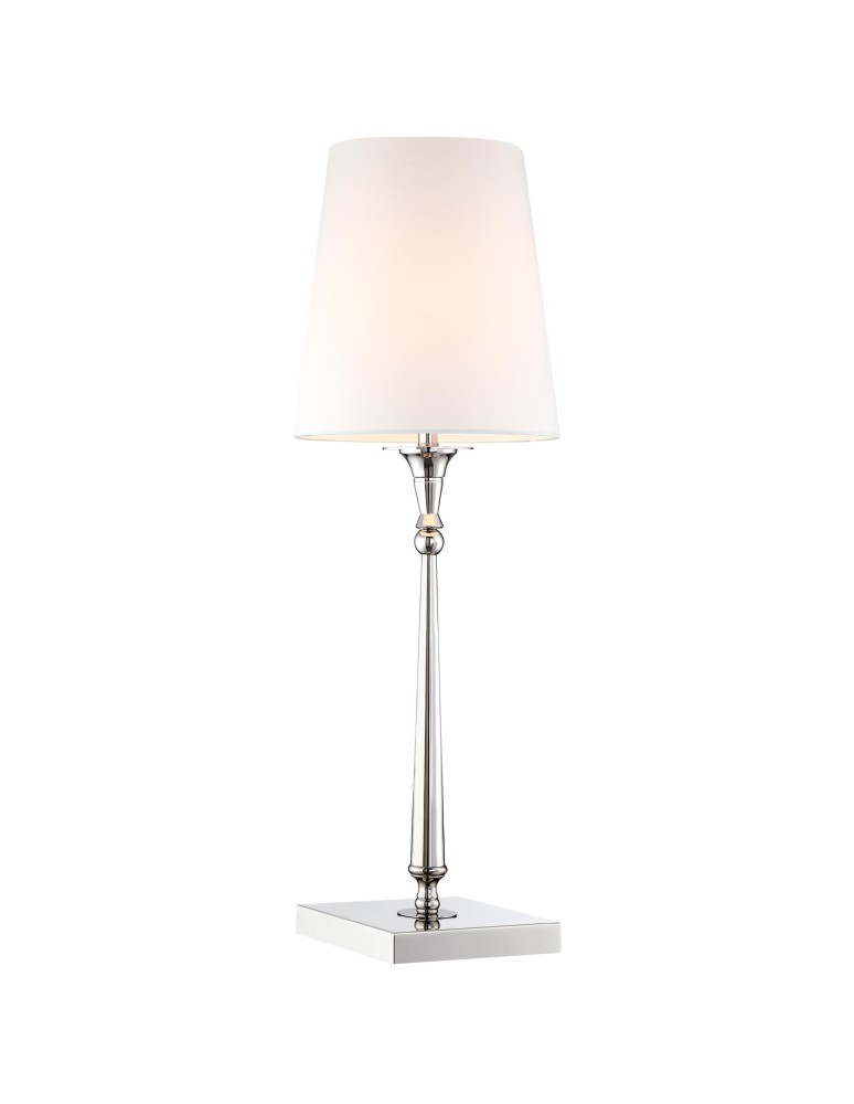 Nightlights - Cosmolight AUSTIN Table Lamp T01210NI-WH Nickel. - product kolory-swiatla.pl 1
