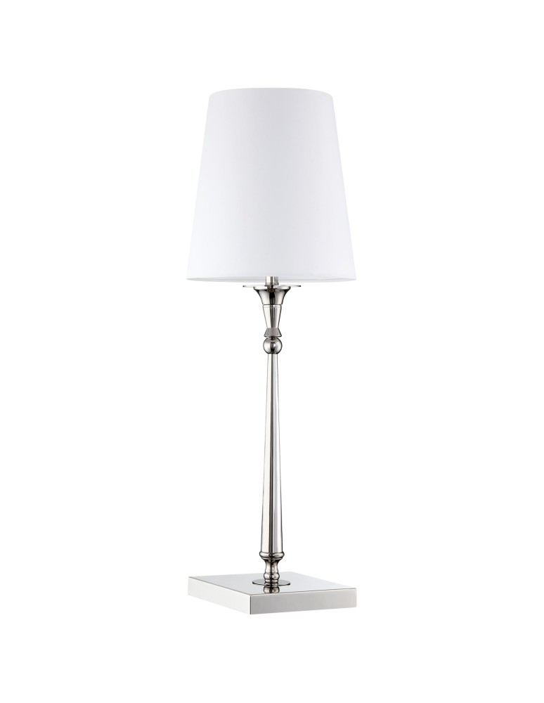Nightlights - Cosmolight AUSTIN Table Lamp T01210NI-WH Nickel. - product kolory-swiatla.pl 2