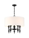 Cosmolight AUSTIN P05203BK-WH Pendant Lamp Black