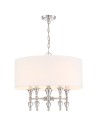 View Cosmolight AUSTIN P05173NI-WH Nickel Pendant Lamp