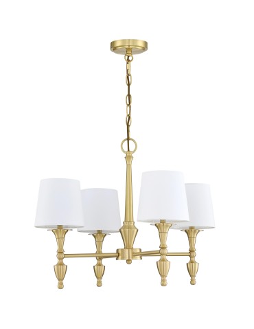 Cosmolight AUSTIN pendant lamp P04159BR-WH Brass - product 2