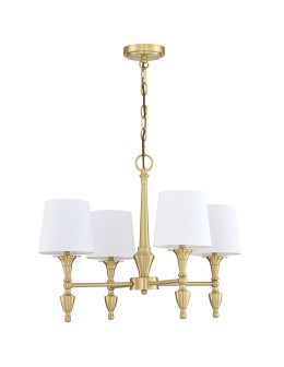 Cosmolight Lampa wisząca AUSTIN P04159BR-WH Mosiądz - produkt 2