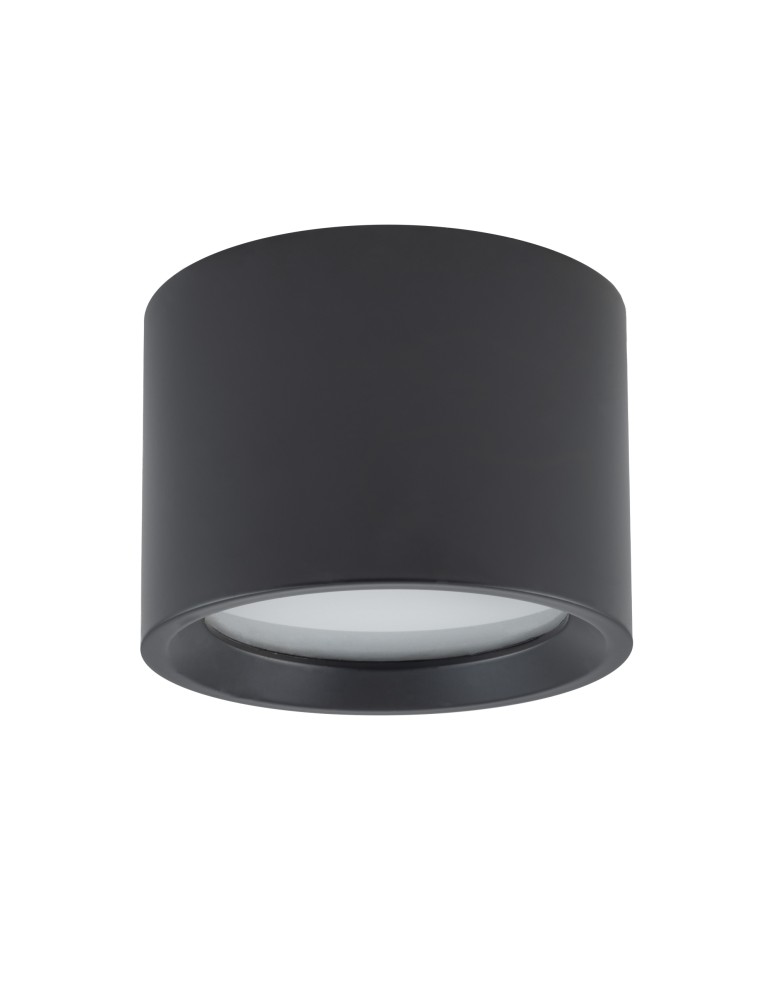 Hermetic ceiling luminaires - Nowodvorski BOL IP54 Spot Surface Mounted Max wattage 12W only LED GX53 Black 10484 - product kolory-swiatla.pl 1