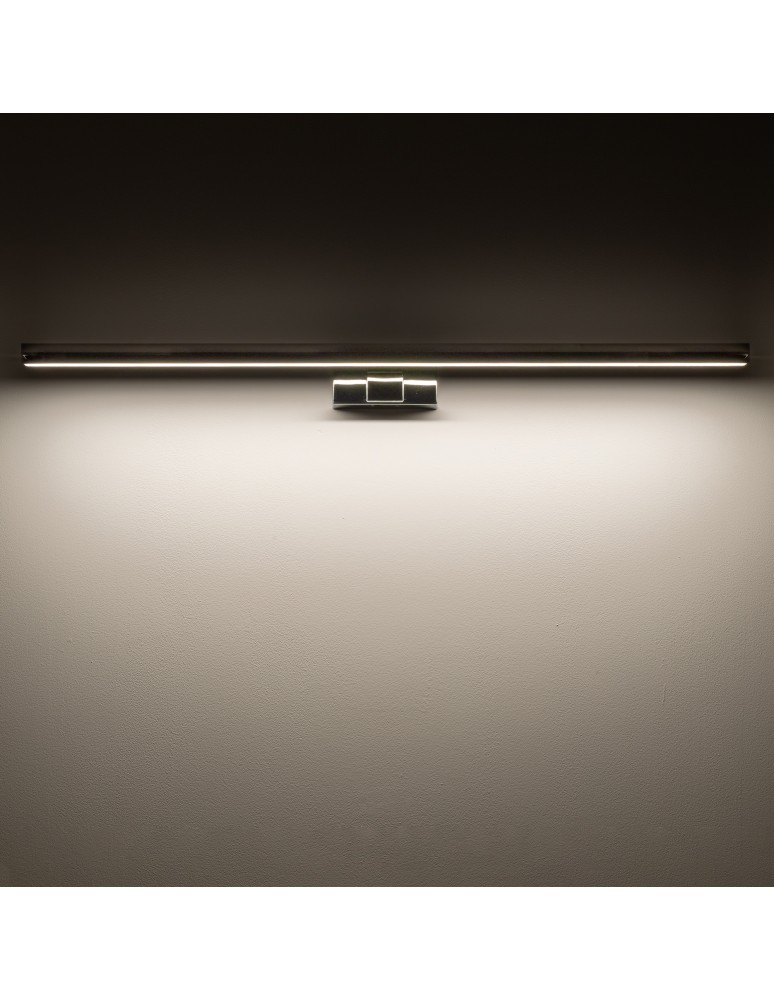 Wall lamps over the mirror - Nowodvorski CEZANNE LED L Wall Wall lamp Picture Max power 15W LED 3000K Chrome 10667 - product kolory-swiatla.pl 2