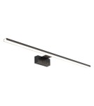 Wall lamps over the mirror - Nowodvorski CEZANNE LED L Wall Wall lamp Picture wall lamp Max power 15W LED 3000K Black 10671 - product 3