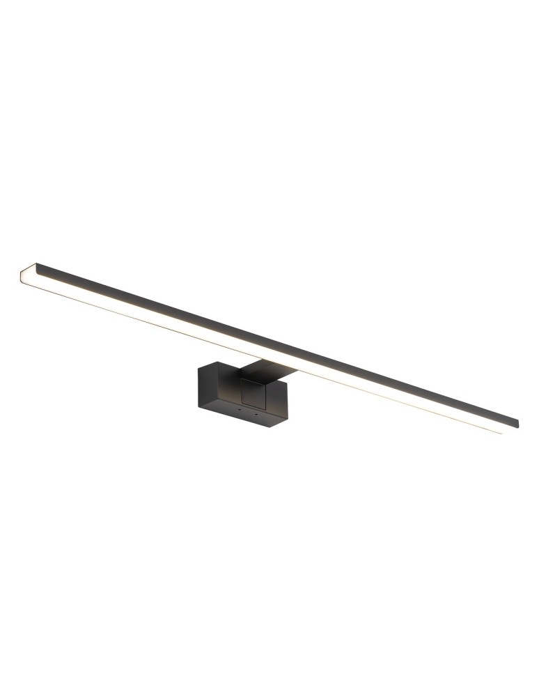 Wall lamps over the mirror - Nowodvorski CEZANNE LED L Wall Wall lamp Picture wall lamp Max power 15W LED 3000K Black 10671 - product kolory-swiatla.pl 3