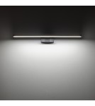 Wall lamps over the mirror - Nowodvorski CEZANNE LED M Wall Wall lamp picture max power 12W LED 4000K Black 10677 - product 2