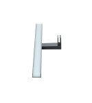 Wall lamps over the mirror - Nowodvorski CEZANNE LED M Wall Wall lamp picture max power 12W LED 4000K Black 10677 - product 7