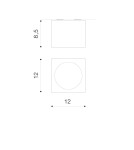 Ceiling luminaires for replaceable light source - Azzardo ECO ALEX BLACK Surface Mounted Lamp Black AZ1834 - product 2