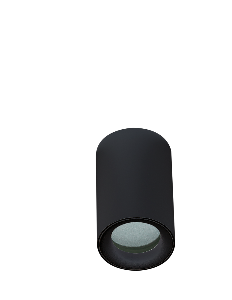 Bathroom ceiling lamps - Azzardo EIGER IP54 BK Surface Mounted Lamp IP54 Black AZ4260 - product kolory-swiatla.pl 3